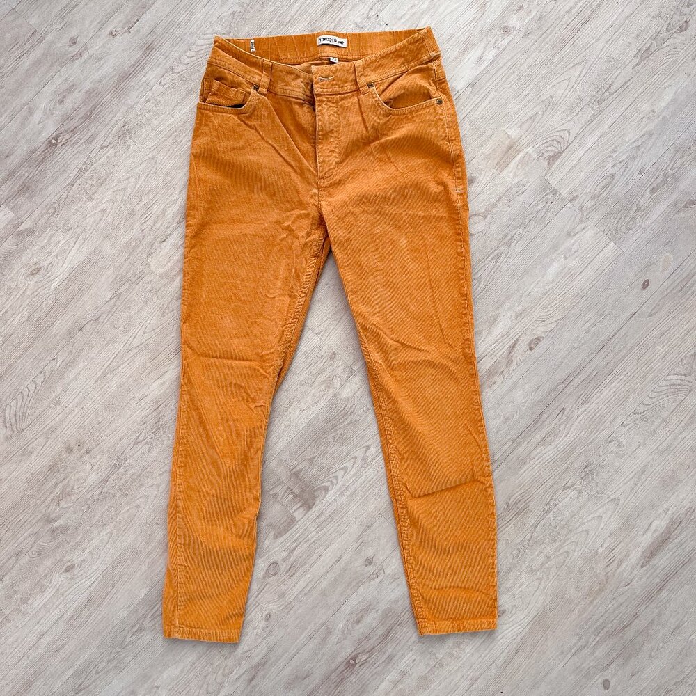 Toad&Co Karuna Corduroy 5-Pocket Skinny Pants / Rust Yellow